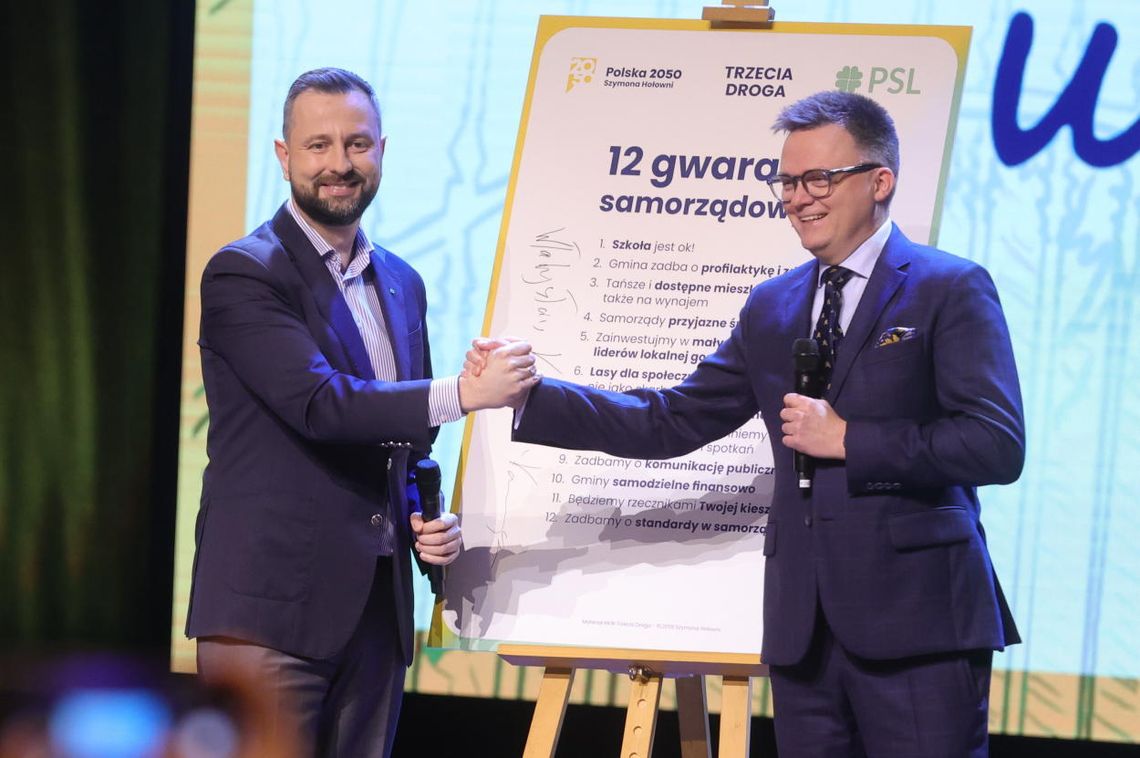 Liderzy Trzeciej Drogi podpisali "12 gwarancji samorządowych"