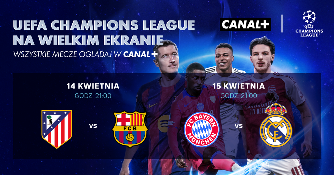 Liga Mistrzów UEFA w kinie? Tak wygląda futbol przyszłości