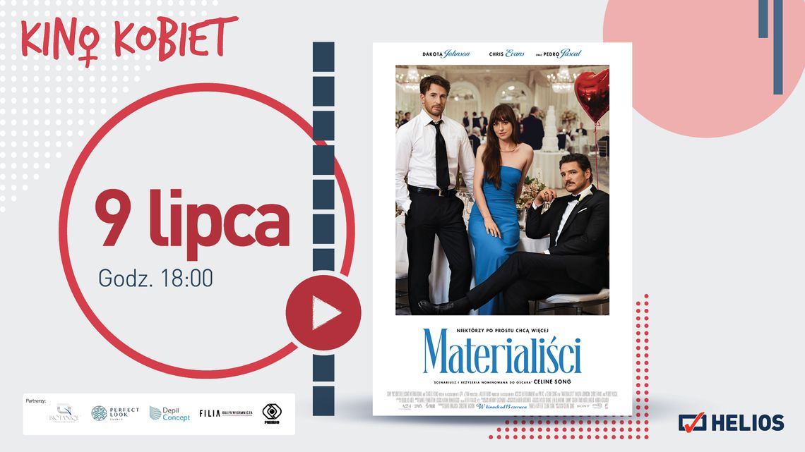 Kino Kobiet w Heliosie z komedią romantyczną „Materialiści”