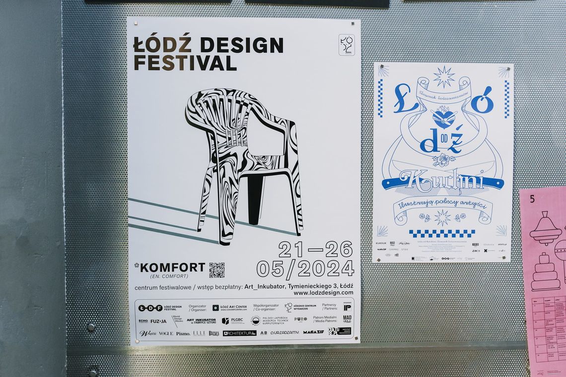 Łódź/ Pod hasłem "Komfort" rozpoczyna się Łódź Design Festival 2024