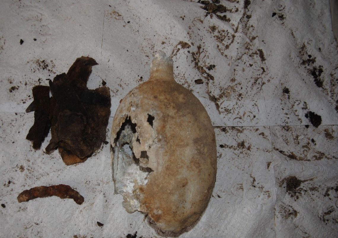 Ludzkie szczątki na placu budowy