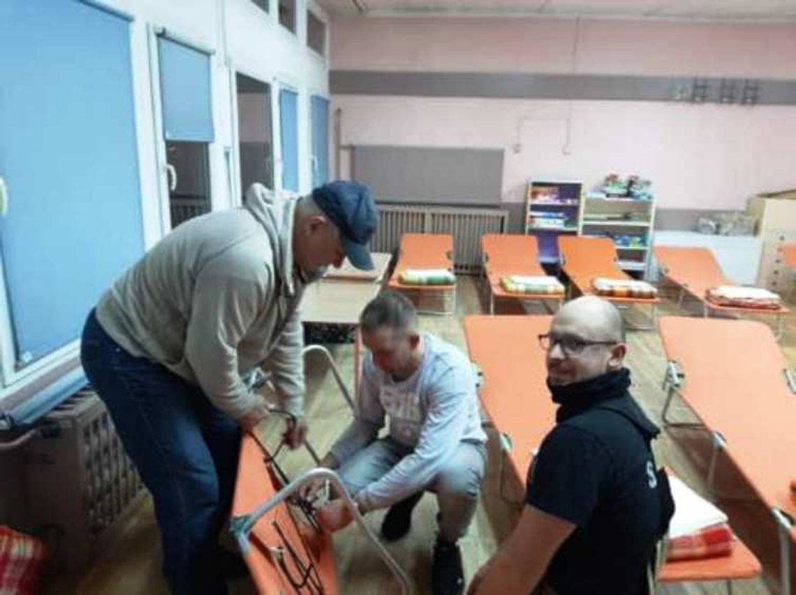 Magistrat szykuje miejsca noclegowe dla uchodźców z Ukrainy
