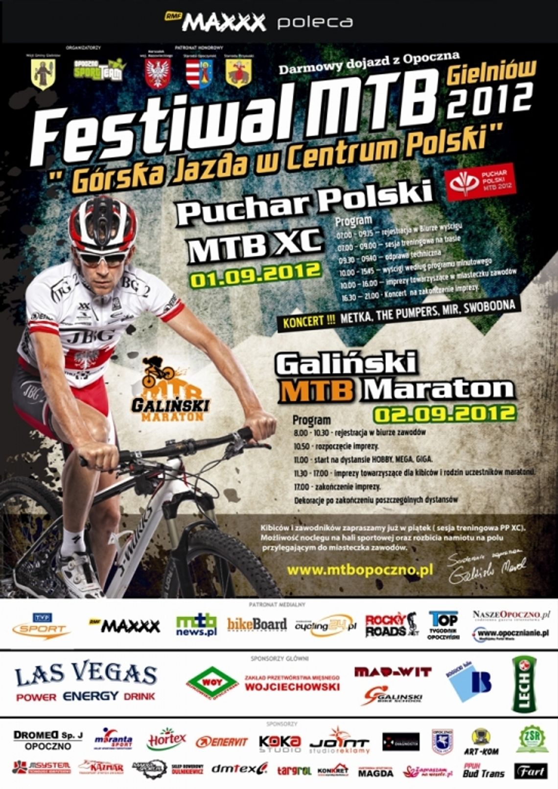 Maja Włoszczowska oraz kadra narodowa kolarzy górskich zapowiedzieli udział w festiwalu MTB – GIELNIÓW 2012