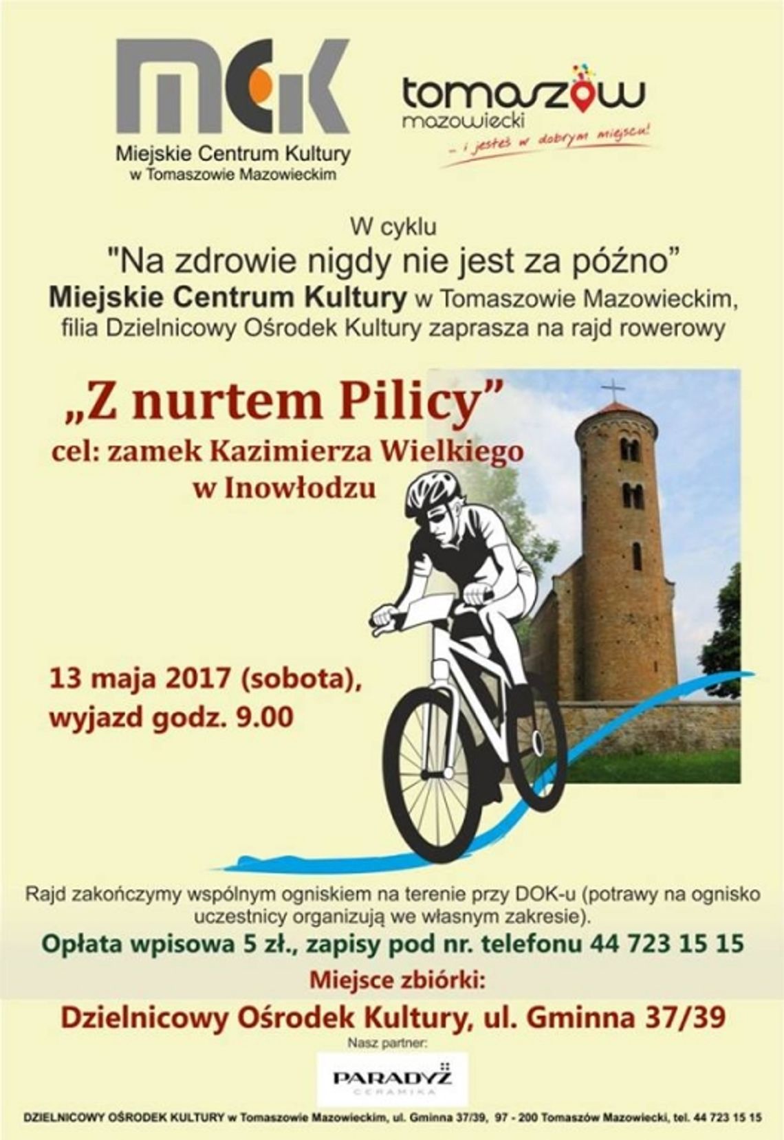 Majowy rajd rowerowy