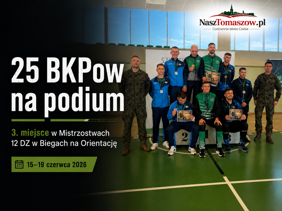 Mapa, kompas i charakter. 25 BKPow na podium Mistrzostw 12 DZ w Biegach na Orientację
