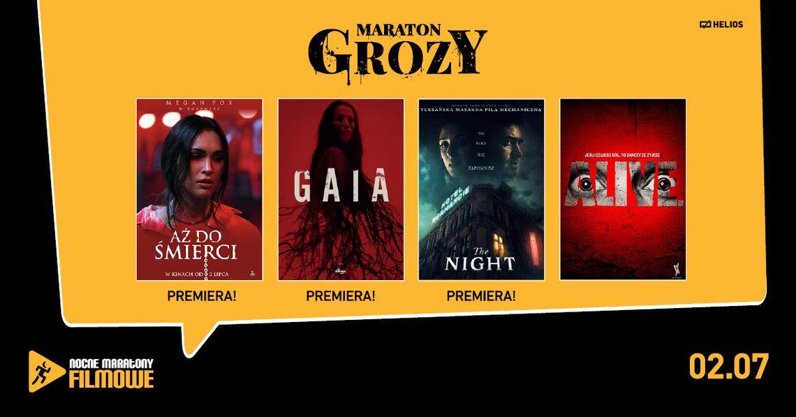 Maraton Grozy w tomaszowskim Heliosie 