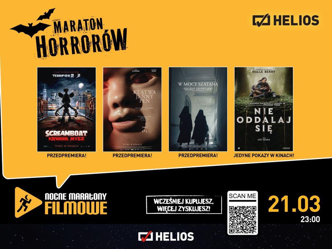 Maraton Horrorów 21.03.2025