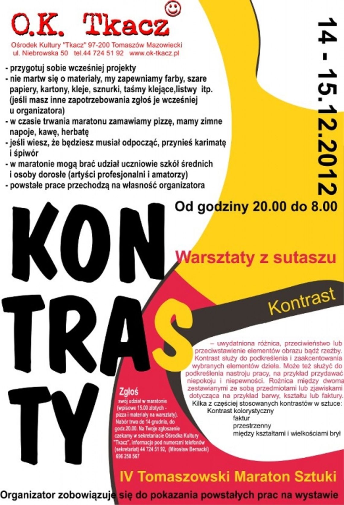 Maraton kontrastów