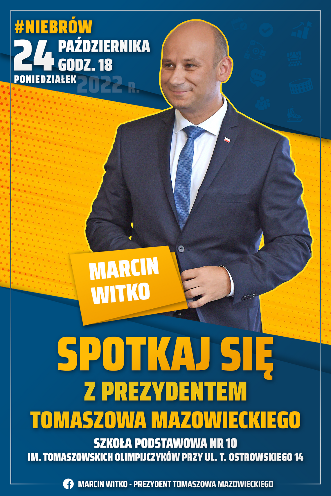 Marcin Witko spotka się z mieszkańcami Niebrowa