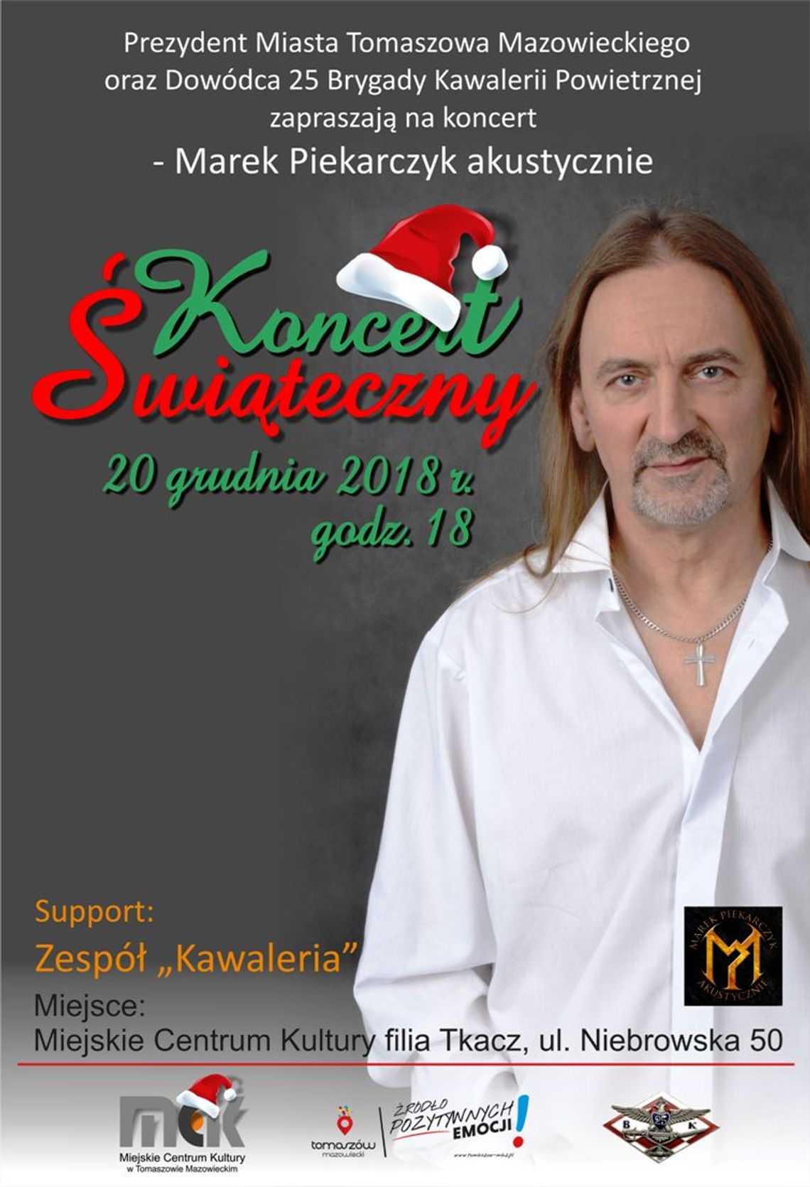 Marek Piekarczyk z koncertem w Tomaszowie