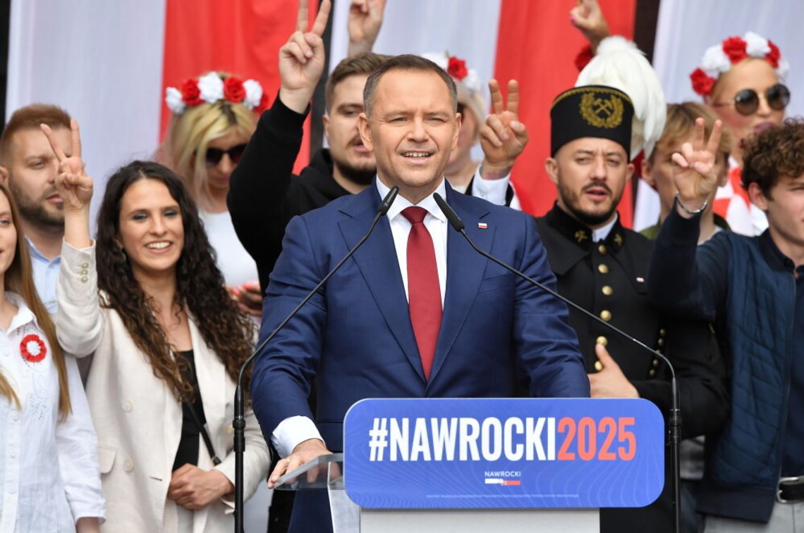 Marsz Nawrockiego - kandydat popierany przez PiS: jedno środowisko polityczne nie będzie rządzić Polską