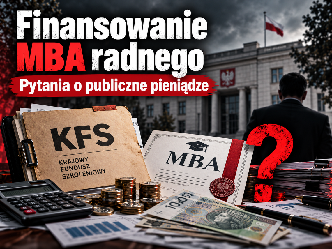 MBA za publiczne pieniądze. Gdy w grę wchodzi radny, odpowiedzi muszą być wyjątkowo przejrzyste