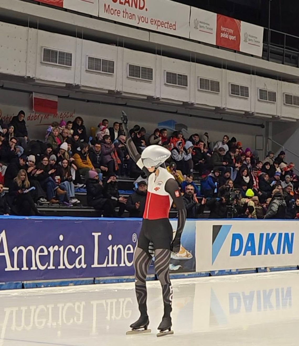ME w łyżwiarstwie szybkim - Semirunnij: najbardziej stresowało mnie śpiewanie hymnu