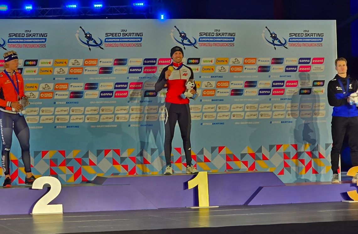 ME w łyżwiarstwie szybkim – złoty medal Żurka na 1000 m ME w łyżwiarstwie szybkim – złoty medal Żurka na 1000 m