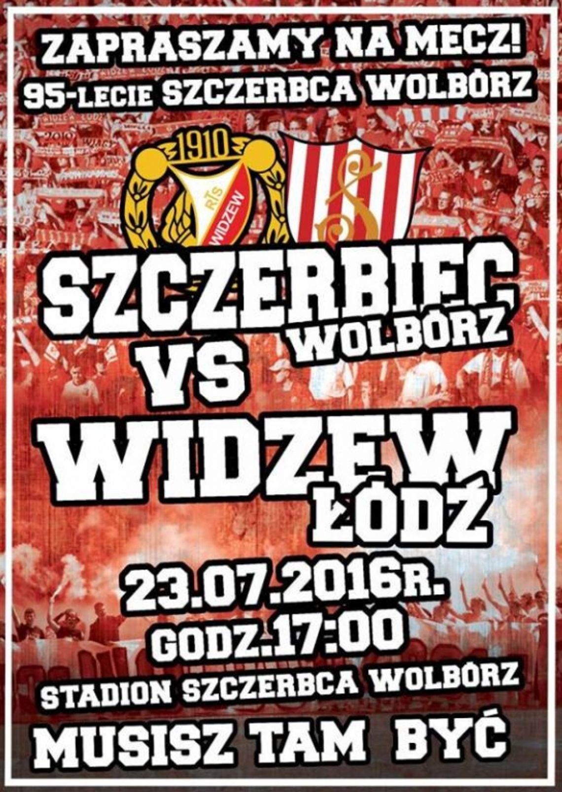 Mecz Widzewa w Wolborzu