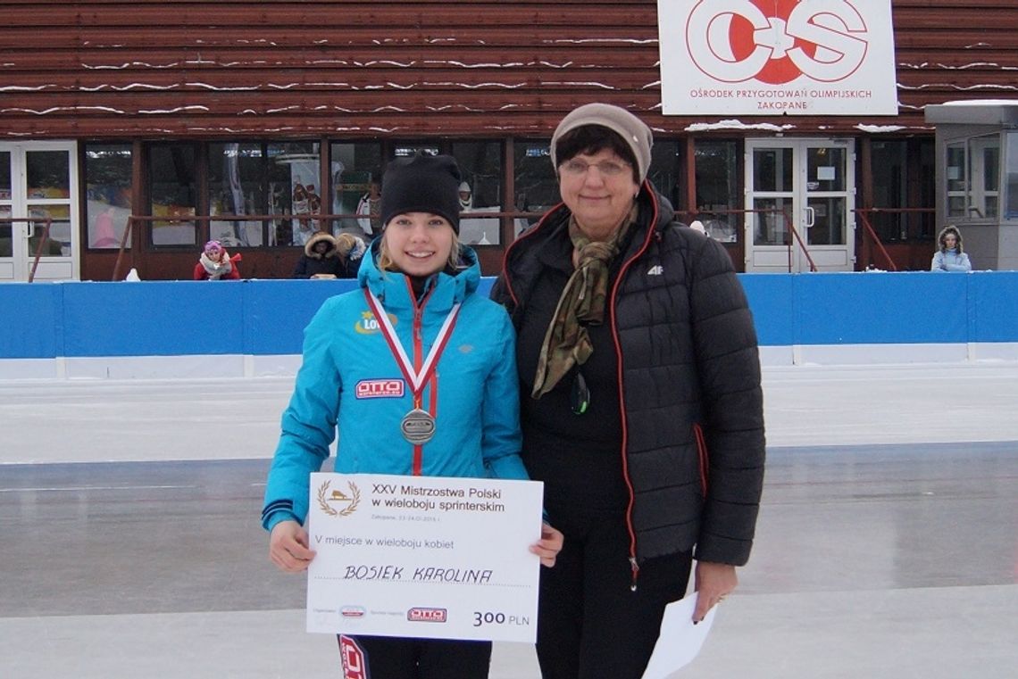 Medale łyżwiarek w MP w Wieloboju Sprinterskim w łyżwairstwie szybkim w Zakopanem