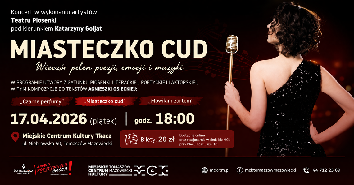„Miasteczko cud” – niezwykły koncert Teatru Piosenki