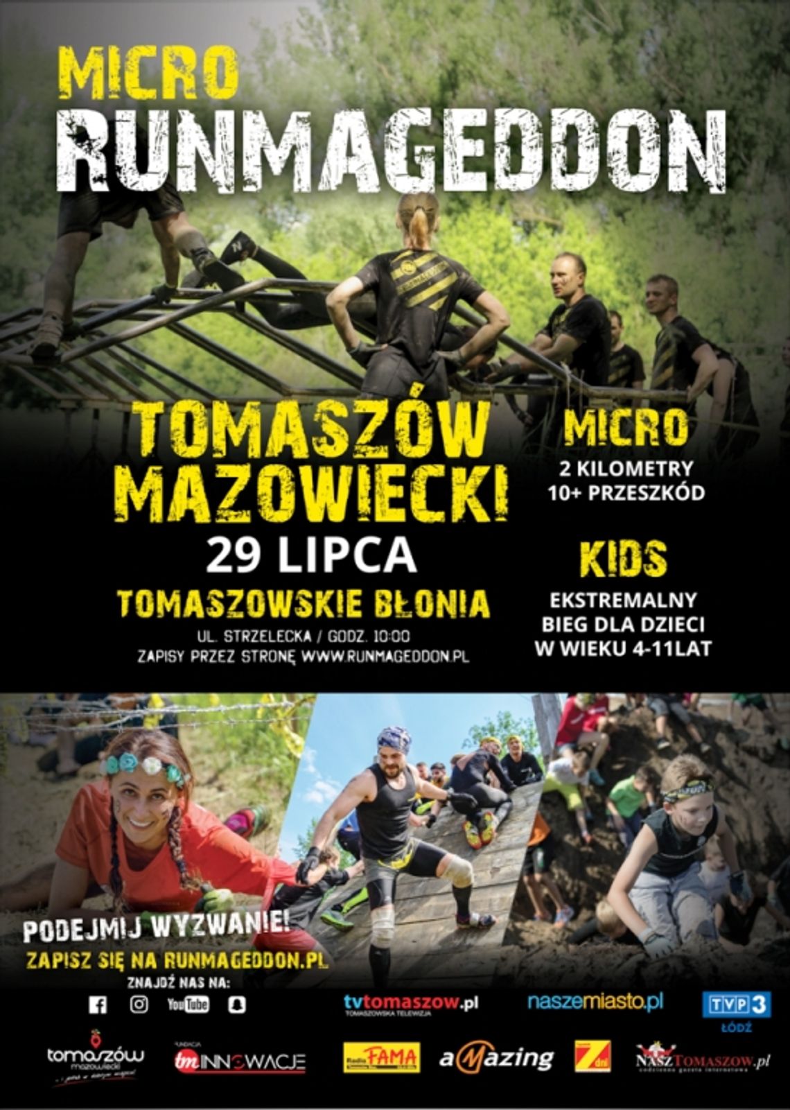 Micro Runamgeddon w Tomaszowe Mazowieckim!