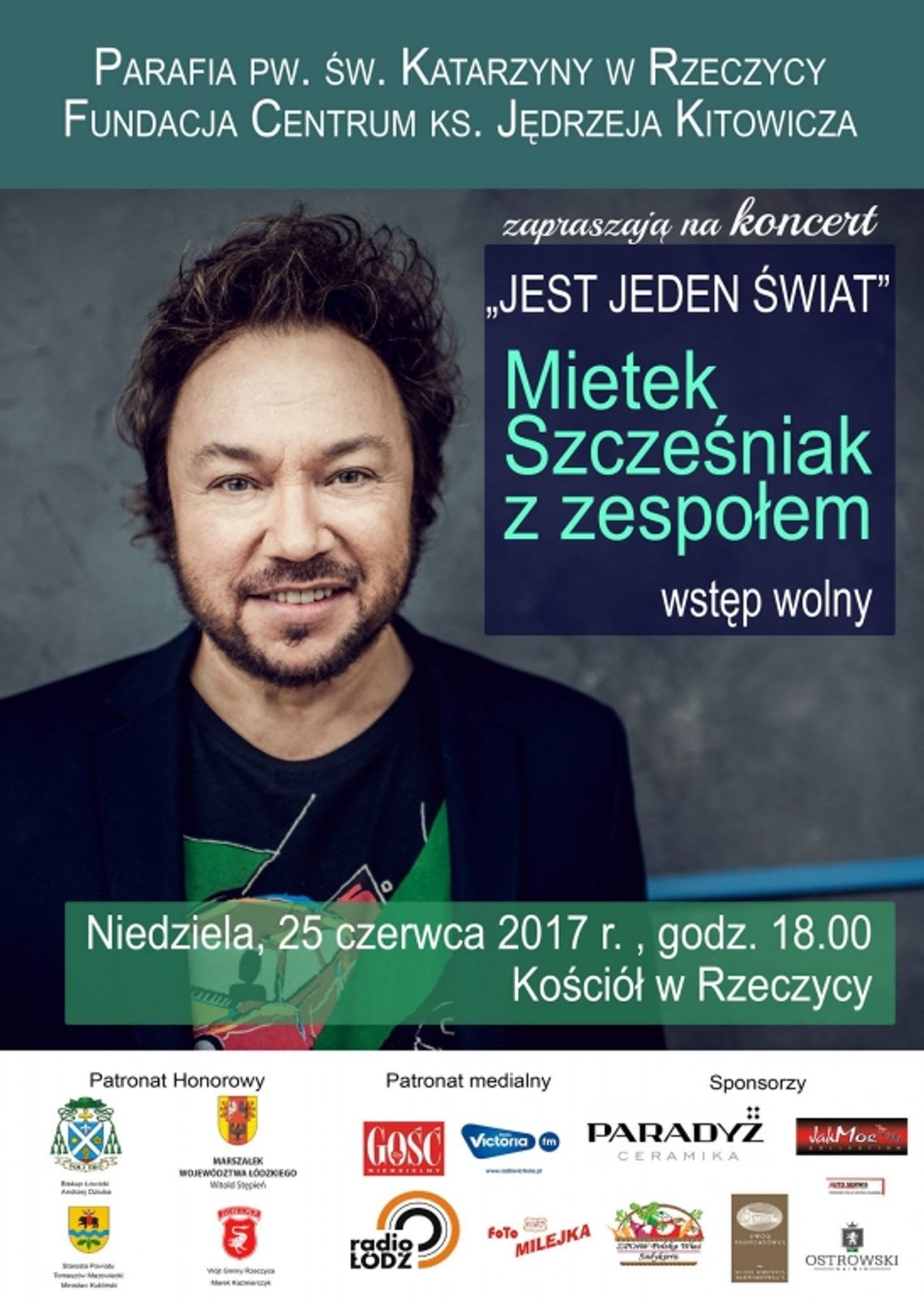 Mietek Szcześniak zaśpiewa w Rzeczycy