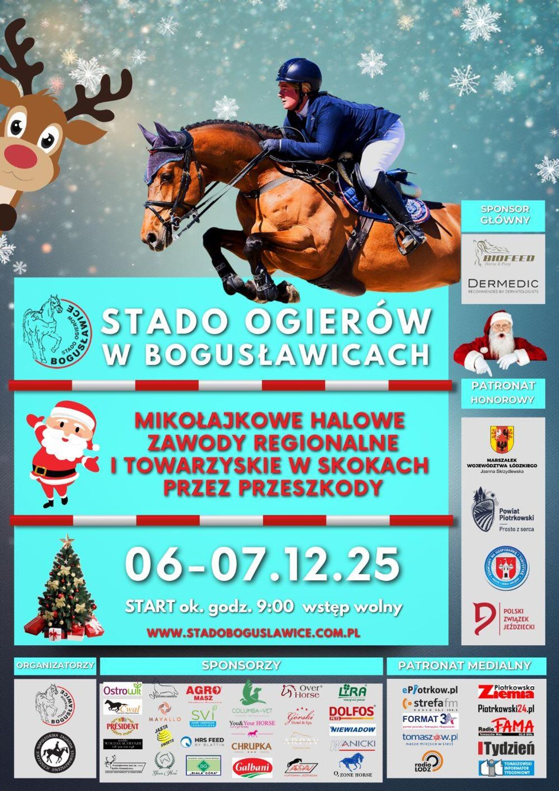 Mikołajkowy weekend w Bogusławicach: skoki przez przeszkody, świąteczne atrakcje i rodzinna atmosfera Mikołajkowy weekend w Bogusławicach: skoki przez przeszkody, świąteczne atrakcje i rodzinna atmosfera