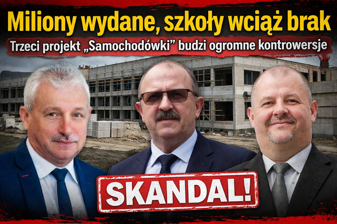 Miliony wydane, szkoły wciąż brak. Trzeci projekt „Samochodówki” budzi ogromne kontrowersje Miliony wydane, szkoły wciąż brak. Trzeci projekt „Samochodówki” budzi ogromne kontrowersje