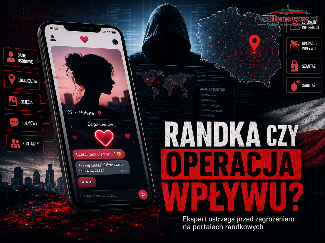 Miłość, Tinder i wojna hybrydowa. Ekspert ostrzega: portale randkowe mogą być wykorzystywane także w Polsce