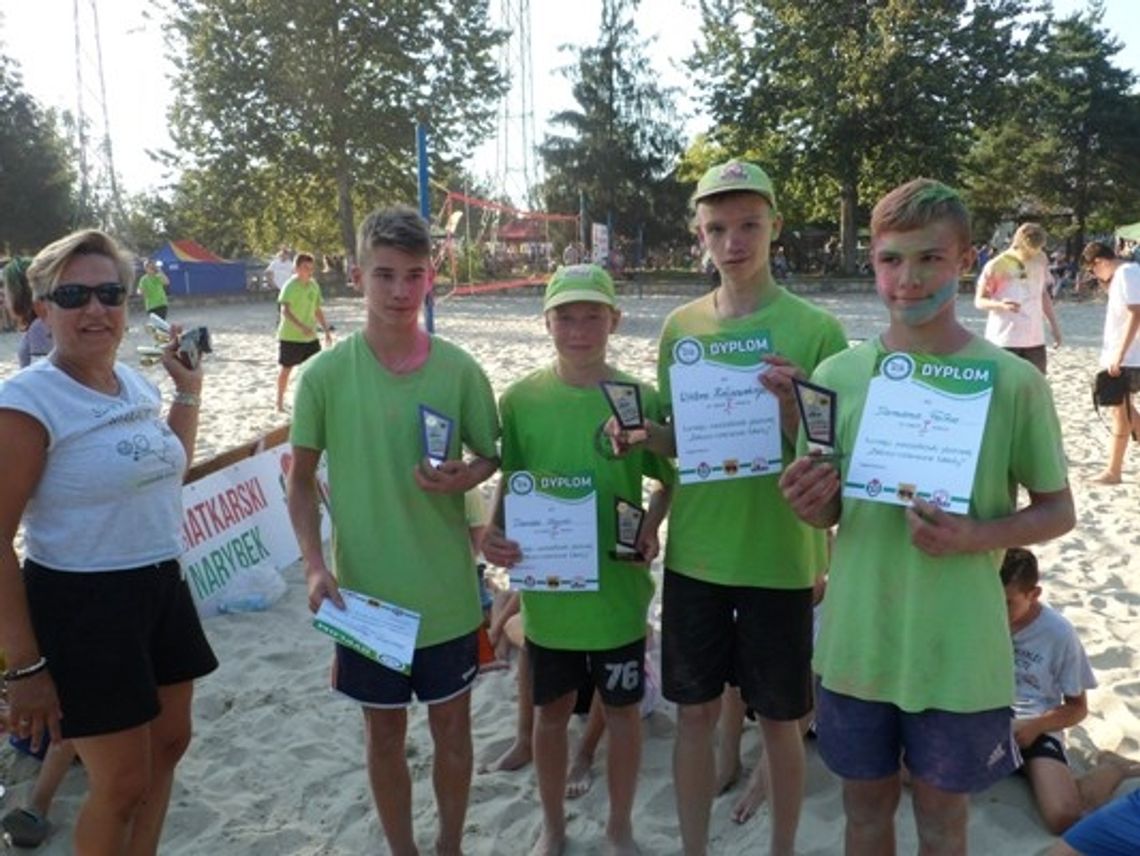 " Mini Eurovolley 2017" -  turniej siatkówki plażowej dla najmłodszych.