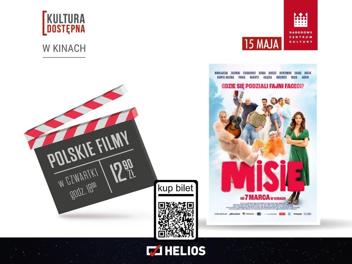 „Misie”  w ramach cyklu Kultura Dostępna