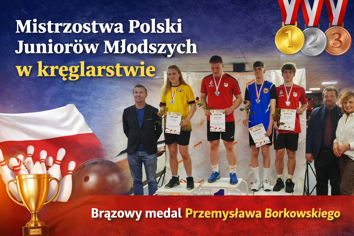 Mistrzostwa Polski Juniorów Młodszych w kręglarstwie – emocje, rywalizacja i medal dla Pilicy