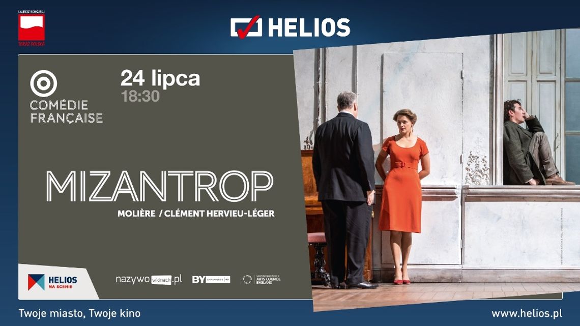 Mizantrop - Komedia w czterech aktach - na dużym ekranie w Heliosie