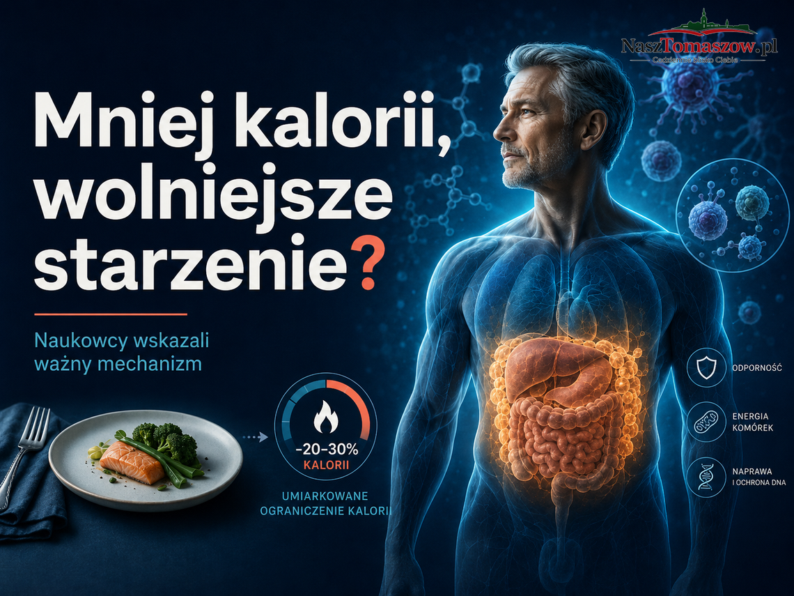 Mniej kalorii, wolniejsze starzenie? Naukowcy odkryli ważny mechanizm Mniej kalorii, wolniejsze starzenie? Naukowcy odkryli ważny mechanizm