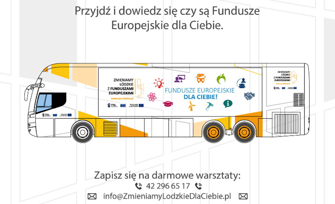 Mobilne Centrum Informacji na temat funduszy europejskich ponownie w Tomaszowie Mazowieckim