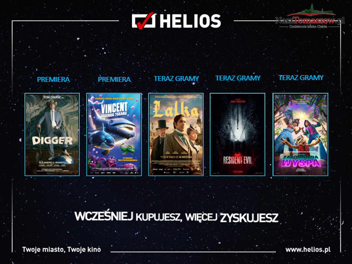 Moc różnorodnych seansów w kinach Helios