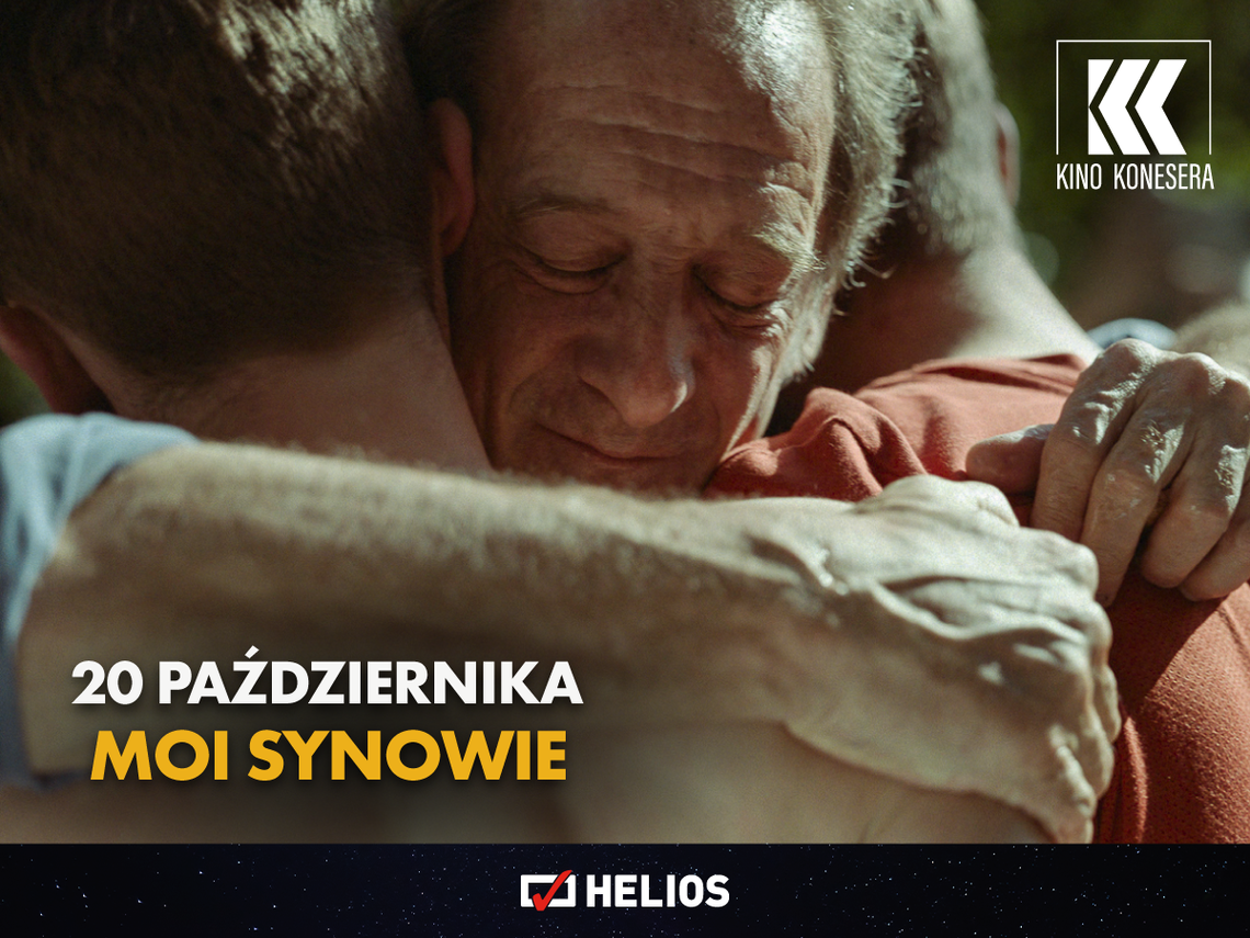 "Moi synowie" seans z cyklu Kino Konesera w kinie Helios Tomaszów Mazowiecki "Moi synowie" seans z cyklu Kino Konesera w kinie Helios Tomaszów Mazowiecki