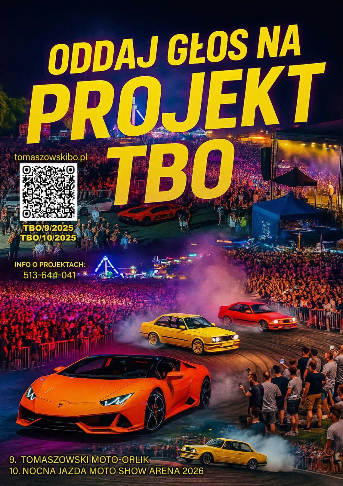 MOTO SHOW ARENA i MOTO ORLIK mogą stać się faktem dzięki Tobie