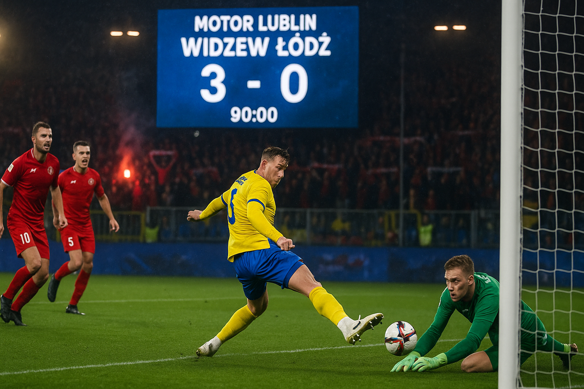 Motor Lublin – Widzew Łódź 3:0 (1:0) Motor Lublin – Widzew Łódź 3:0 (1:0)