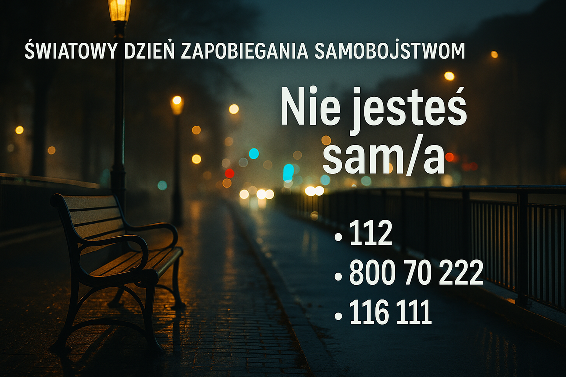 „Mówmy, zanim będzie za późno”. Samobójstwa, hazard i zdrowie psychiczne