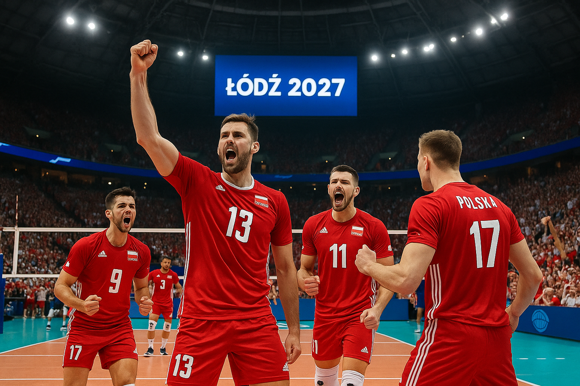MŚ siatkarzy – Polacy w drugiej fazie turnieju w 2027 roku zagrają w Łodzi MŚ siatkarzy – Polacy w drugiej fazie turnieju w 2027 roku zagrają w Łodzi
