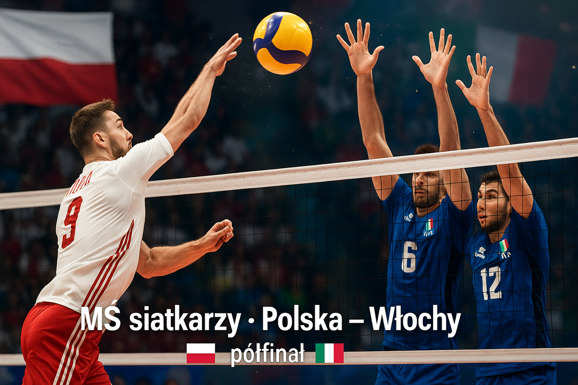 MŚ siatkarzy – Włochy przedostatnią przeszkodą na drodze Polaków do złota