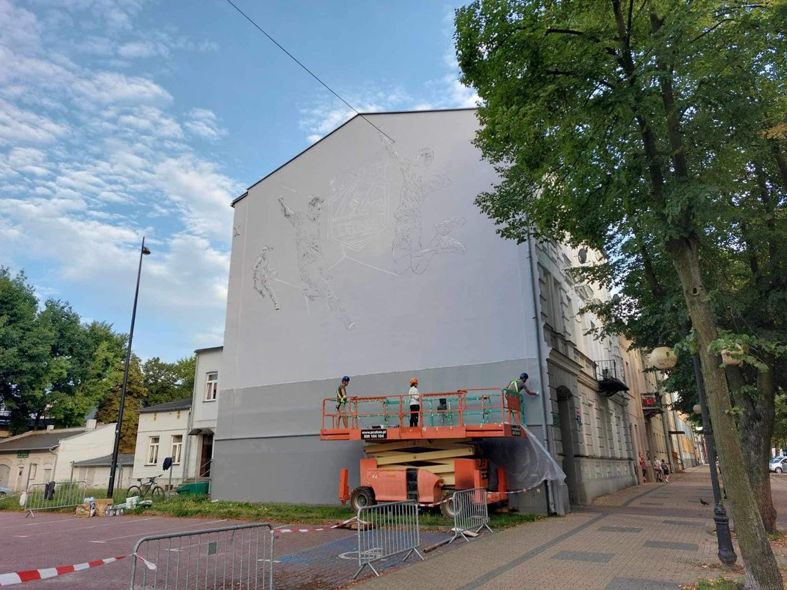 Mural już w piątek oficjalnie odsłonięty