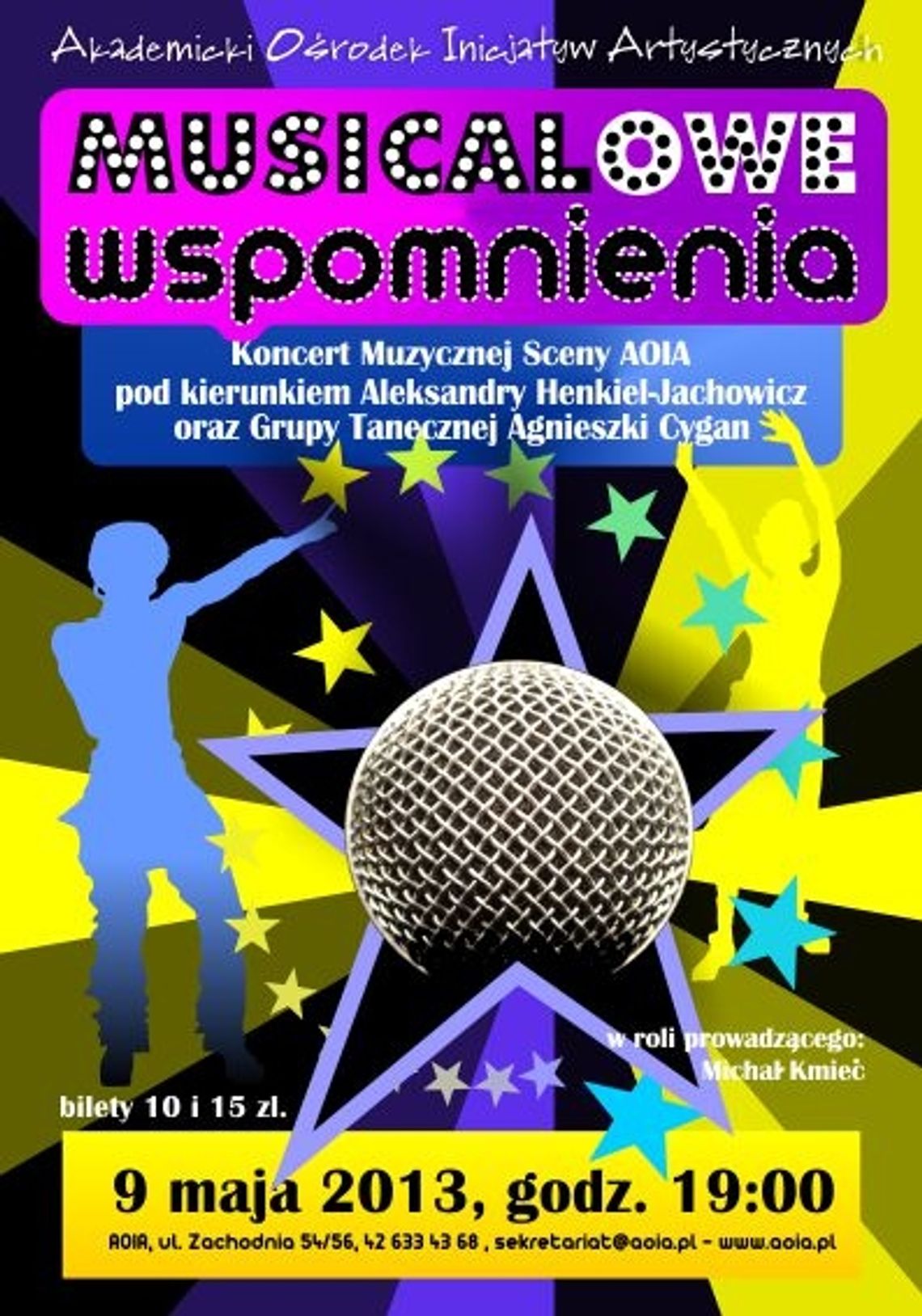 „Musicalowe wspomnienia” w AOIA konkurs