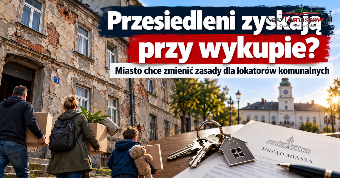 Musieli opuścić mieszkanie przez zły stan budynku. Miasto chce zmienić zasady wykupu