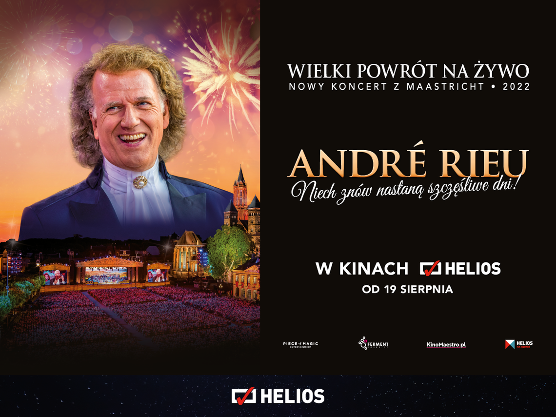 Muzyka André Rieu powraca do kin Helios!