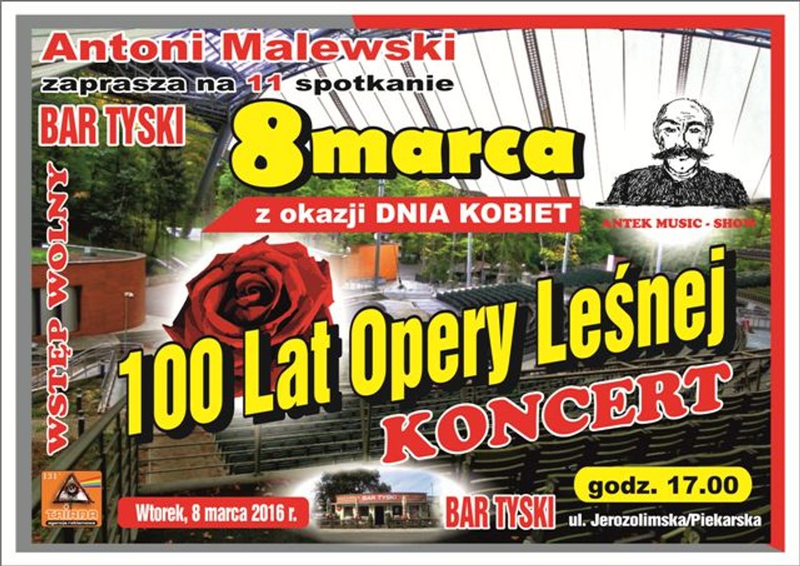 Na Dzień Kobiet... zaprasza Antoni Malewski Na Dzień Kobiet... zaprasza Antoni Malewski