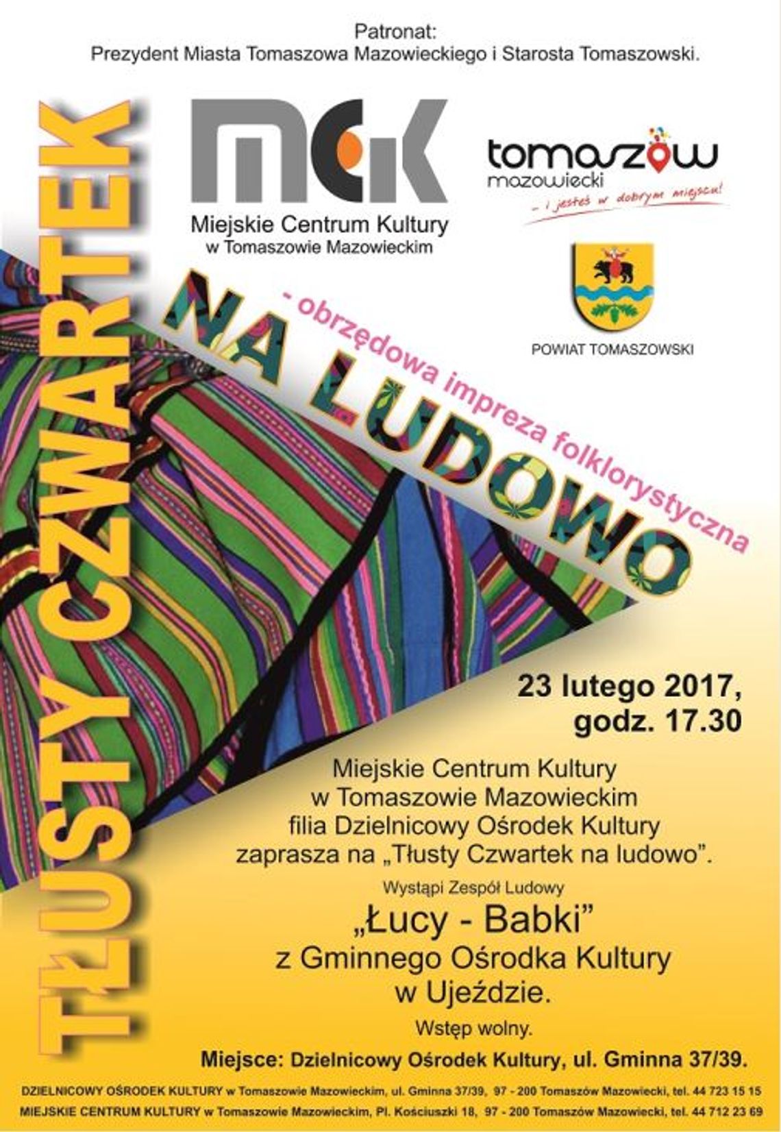 Na ludowo w tłusty czwartek