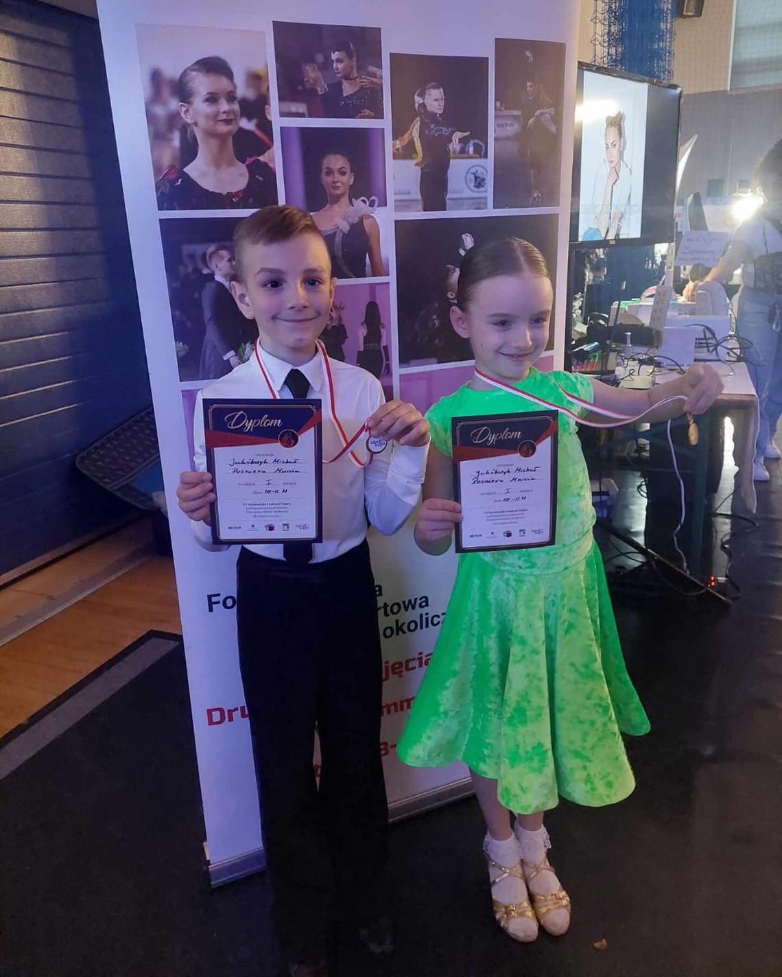 Na najwyższym stopniu podium