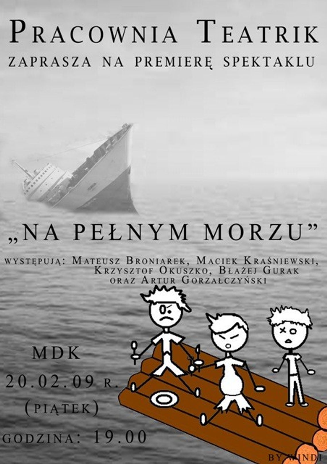 Na pełnym morzu