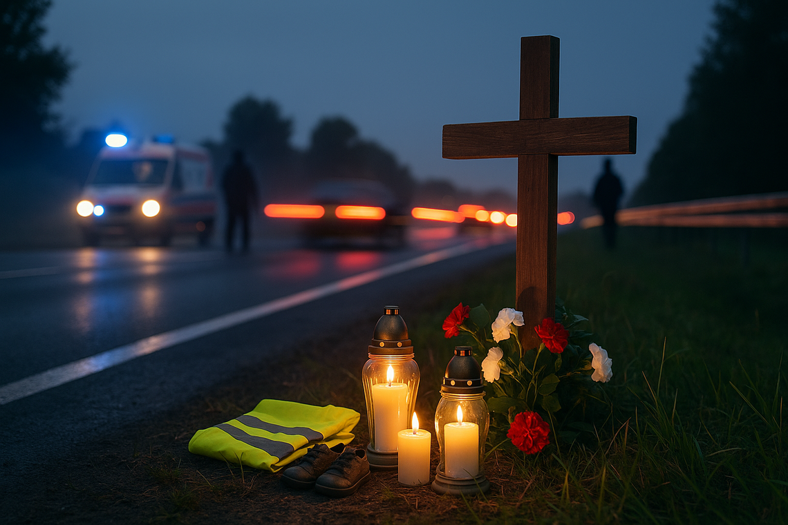 Na polskich drogach ginie średnio pięć osób dziennie Na polskich drogach ginie średnio pięć osób dziennie