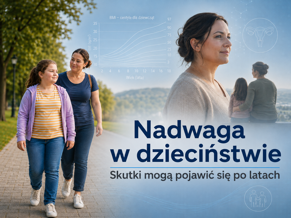 Nadwaga w dzieciństwie może zostawić ślad na całe życie. Nowe badanie: mniejsza szansa na macierzyństwo Nadwaga w dzieciństwie może zostawić ślad na całe życie. Nowe badanie: mniejsza szansa na macierzyństwo