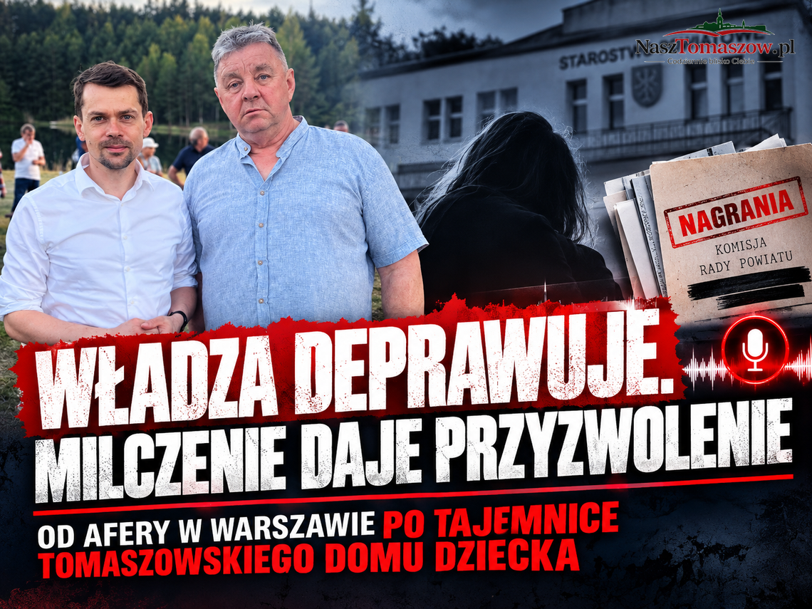 Nagrania, których nikt nie chce słuchać. Polityczne skandale i tomaszowska tajemnica